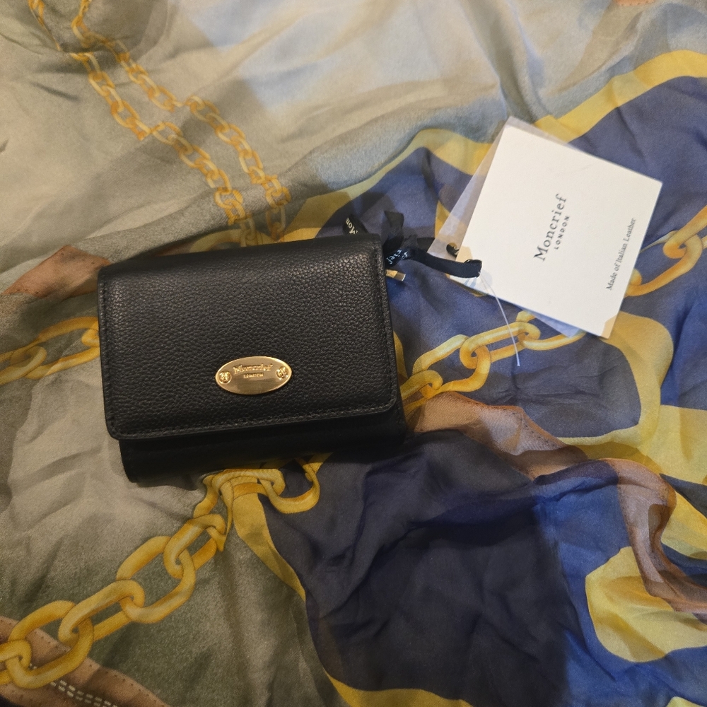Moncler Blue and Yellow Scarf